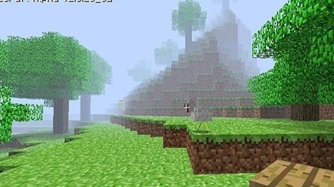 Minecraft's Herobrine world seed has been discovered • Eurogamer.net Minecraft 2014, Haunted Games, Herobrine Wallpaper, Minecraft Seed, Minecraft Images, Minecraft Wallpaper, Minecraft Tutorial, Minecraft 1, Urban Legends