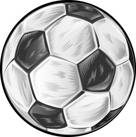 Soccer Ball Cartoon Isolated on White Background #Ad #Cartoon, #affiliate, #Ball, #Soccer, #Background Soccer Ball Cartoon, Soccer Ball Drawing, Ball Cartoon, Soccer Backgrounds, Soccer Drawing, Football Artwork, Ball Drawing, House Design Exterior, Football Ball