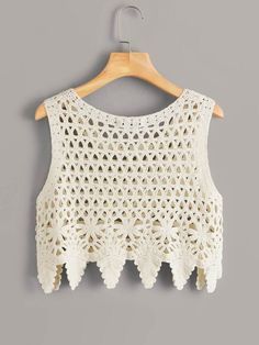 Patterned Crop Top, Crochet Top Pattern, Crochet Blouse, Crochet Crop Top, Crop Top Blouse, Summer Crochet, Lace Pattern, Asymmetrical Hem, Crochet Fashion