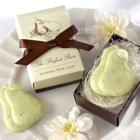 The "Perfect Pair" Pear Soap Practical Wedding Favors, Anniversary Party Favors, Soap Wedding Favors, Creative Wedding Favors, Cheap Favors, Wine Gift Baskets, Best Wedding Favors, Wedding Favors Cheap, Soap Favors