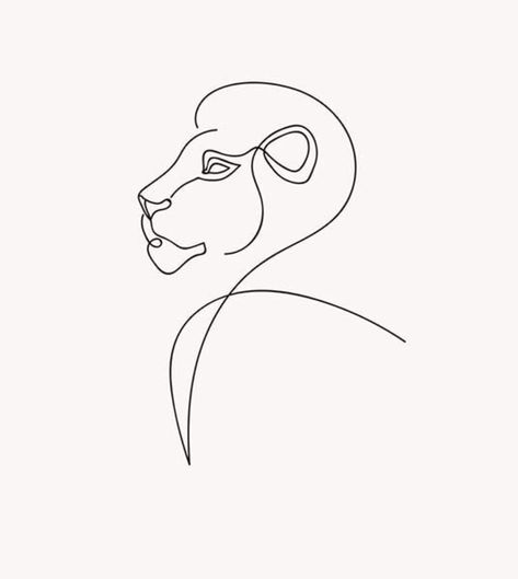 Singapore Tattoo Minimalist, Basic Lion Tattoo, Lion Line Tattoo, Line Lion Tattoo, Line Lion Tattoo Design, Lion Single Line Tattoo, Single Line Lioness Tattoo, One Line Lioness Tattoo, Singapore Tattoo