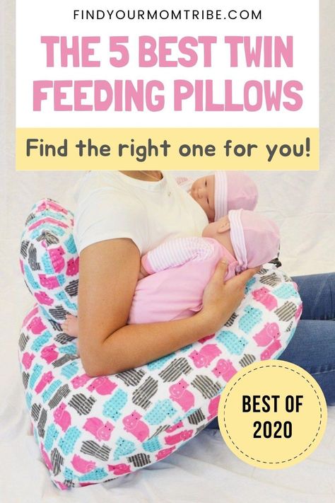 Twin feeding pillows are a must for every new twin mom. It will take you from feeding frenzy to a double bliss in a matter of minutes. #breastfeeding #twin #pillow #nursing #feeding #baby #twins #positions #breast #milk #bottlefeeding #newborn #nursingtwins #mom #breastfeedingsupport #help #tips #twinmom #findyourmomtribe Twin Feeding Pillow, Twin Pillow, Feeding Twins, Twin Nursing Pillow, Baby Feeding Pillow, Breastfeeding Twins, Boppy Pillow Cover, Breastfeeding Pillow, Feeding Baby