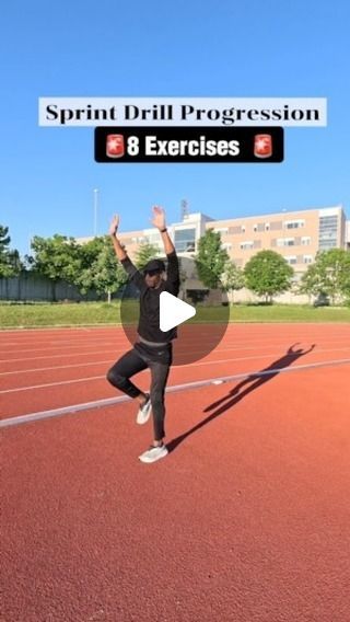 Roxroy Cato on Instagram: "How To Do Sprint Drills To Sprint Faster ( Save and Try )   Sprint drills are an essential component of any sprinter’s training regimen to improve speed, explosiveness, and running technique.   Here’s a simple sprint drill routine to help you sprint faster:  1. Hands up A-skips 20-30 meters.  2.Hands up B-skips  20-30 meters.  3. High knees 20-30 meters.  4.Sngle leg cycling 20-30 meters.  5.Single leg Bounds 20-30 meter   6. Straight leg bounds   7. Backwards runs   Remember to warm up properly before starting these drills and cool down afterward. Incorporating sprint drills into your training routine regularly can help you sprint faster by improving your technique, power, and speed.  #running #tips #drills #sprinttraining #athletics #mycommunity" Speed Drills Running, Running Techniques, Training Routine, 2 Hands, Running Tips, High Knees, How To Run Faster, Track And Field, Softball