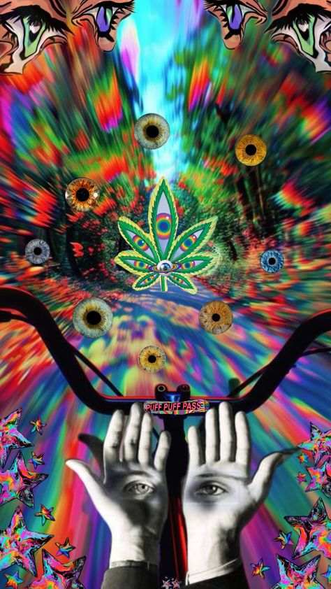 #trippy #stonervibes #fuckedup #high #smokeweed #trippin Tripping Aesthetic, High Trippy, Trippy Photos, Trippy Images, Trippy Pictures, Trippy Aesthetic, Trippy Mushroom, Mushroom Magic, Mary Art