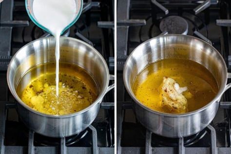 Knowing how to clean up (or clarify) used cooking oil will help you get the most use out of leftover oil after frying, searing, or sauteeing. How to Clarify Used Oil, How to Clean Oil After Using, How to Clarify Frying Oil, Easy Method for Cleaning Oil, Reusing Oil, Can You Reuse Oil, clarifying oil, i am homesteader, iamhomesteader Recycled Kitchen, Fried Donuts, Country Fried, Clean Cooking, Fried Pork, How To Double A Recipe, Frying Oil, Recipe Notes, Cooking Oil