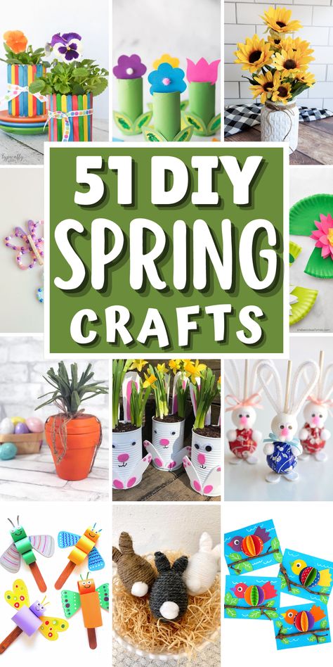 Get creative this spring with these fun and easy Spring Crafts. Our DIY spring Crafts range from Easter Crafts to Garden Crafts and are perfect for kids and adults alike. Bring the beauty of spring indoors with our selection of Floral Crafts. Our Home Decor Crafts and Seasonal Crafts are a great way to freshen up your space for the new season. From holiday crafts to springtime crafts, we've got you covered. Explore our collection of Spring Crafts and discover your next project today. Easter Crafts For Seniors, Easy Spring Crafts, Spring Arts And Crafts, Springtime Crafts, March Crafts, April Crafts, Diy Spring Crafts, Spring Decor Diy, Easy Easter Crafts