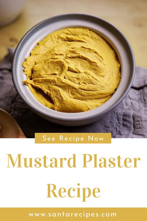 Are you looking for a natural remedy for pain relief and respiratory issues? Look no further than the mustard plaster recipe! This age-old ... Mustard Plaster How To Make, Mustard Pack Remedy Chest Congestion, Mustard Plaster Chest Congestion, Plaster Recipe, Mustard Plaster, Santa Recipes, Popular Side Dishes, Lung Health, Paste Recipe