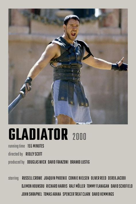 Gladiator Minimalist Poster, The Gladiator Movie, Gladiator Movie Poster, Filmmaker Aesthetic, Gladiator Poster, The Menendez Brothers, Album Prints, Gladiator 2000, Gladiator 2