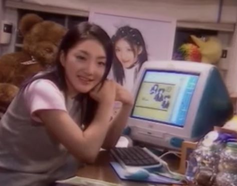 Kpop 2000s Aesthetic, Korea 2000s, Eugene Kim, 1st Gen Kpop, Kpop Core, Korea Wallpaper, Korean Pop Group, Book Board, 2000s Style