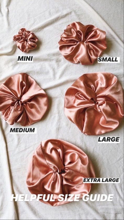 Diy Hair Scrunchies, Scrunchies Diy, Handmade Scrunchie, Packaging Ideas Business, Hair Back, Good Hair, Pretty Fabric, Diy Sewing Clothes, Diy Hair Bows