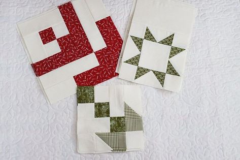 Snowflake Quilts, Mystery Quilt Patterns, Xmas Quilts, Hunters Star, Hunters Star Quilt, A Quilting Life, Christmas Quilting Projects, Snowflake Quilt, Christmas Quilt Blocks