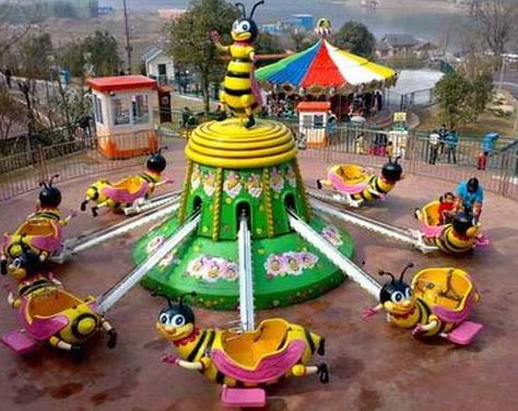 self-control rotary bee rides for sale cheap Bees For Kids, Kiddie Rides, Mini Arcade, Theme Parks Rides, Amusement Park Rides, Carnival Rides, Parc D'attraction, Fun Fair, Cocktail Drinks Recipes