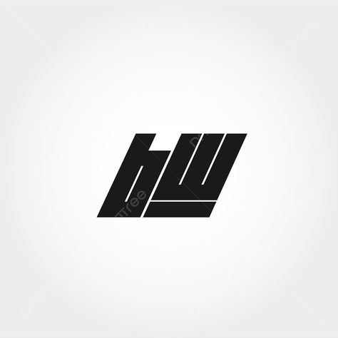 Bw Logo Design, Template Png, Black Work, Abstract Logo, 2d Art, Initial Letter, Initial Letters, 로고 디자인