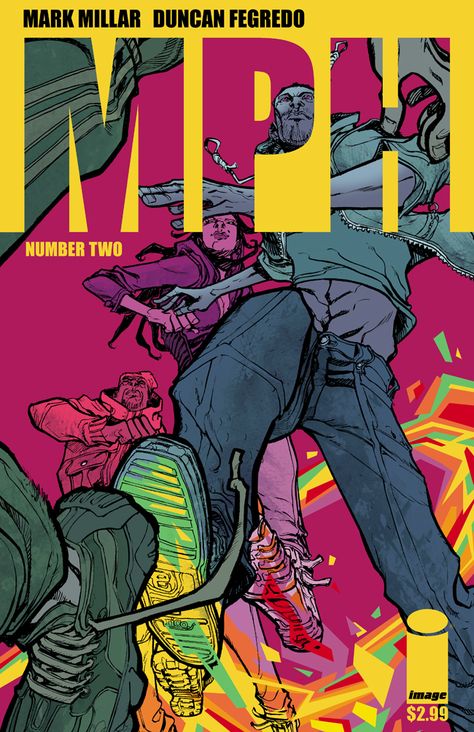 MPH #2 Cover by Eric Canete by whoisrico on deviantART Duncan Fegredo, Eric Canete, Graphic Novel Cover, Jenny Lee, Indie Comics, Mark Millar, Zine Design, Comic Layout, Comic Poster