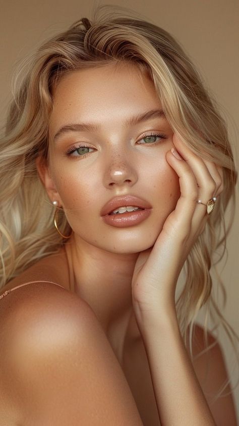 kylie makeup - Fashion Tips Tricks Golden Bridesmaid Makeup, Sunny Makeup Looks, Peachy Wedding Makeup, Glowy Summer Makeup Sun Kissed, Summer Makeup 2024, Beach Makeup Look Summer Sun Kissed, Blonde Makeup Looks, Sunny Makeup, Thailand Makeup