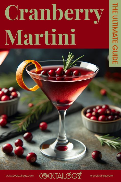 Cranberry Martini Cocktail Cranberry Martini Recipes Vodka, Cranberry Orange Martini, Cranberry Martini Vodka, Cranberry Syrup Cocktail, Vodka And Cranberry Drinks, Cranberry Martini Recipes, Crantini Recipe, Cranberry Orange Vodka, Cranberry Cocktail Recipe