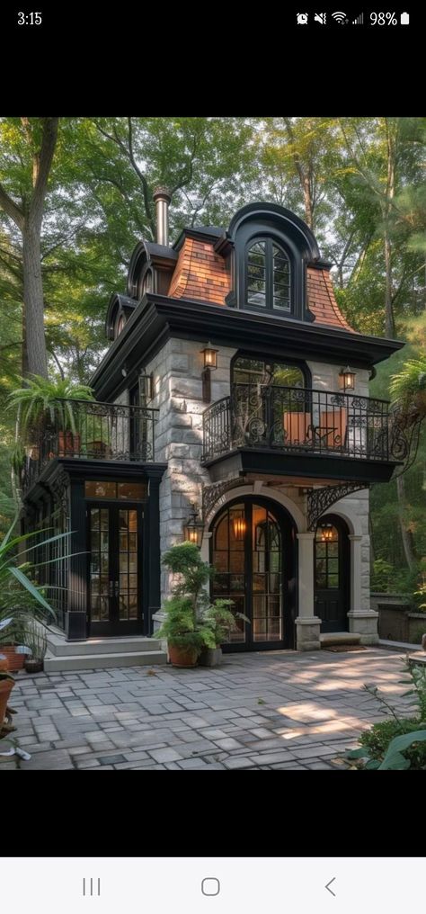 Small Gothic Home Exterior, Small House, Dream House, Farmhouse, House Design, Pins, Quick Saves, Design