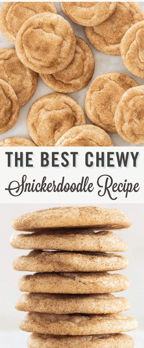 Inn Recipes, Chewy Snickerdoodles, Soft Snickerdoodle Cookies, Tart Pastry, Best Snickerdoodle Cookies, Snickerdoodles Recipe, Snickerdoodle Cookies Easy, Decorating Rooms, Diy Easy Recipes