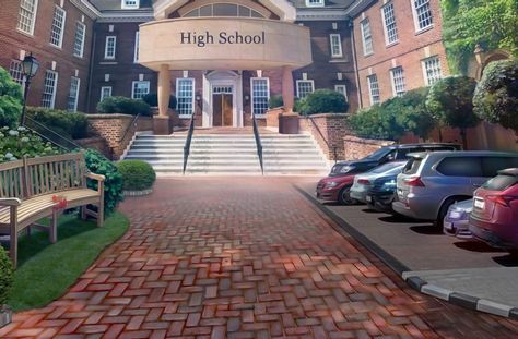 Anime High School Background, Secret Background, Roblox Sign, Roblox Sign Up, Interactive Backgrounds, Cartoon Ideas, Art Scary, Episode Interactive, School Background