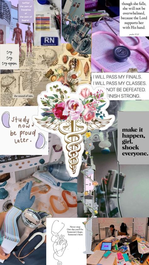 Nursing Student Wallpaper, Nursing Students Wallpaper, Student Wallpaper, Medical School Life, Nursing School Motivation, Nurse Study Notes, Medical Student Motivation, Nurse Aesthetic, Med School Motivation