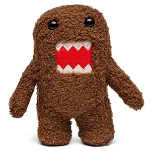 domo plush Geek Toys, Tech Girl, Think Geek, Toy Rooms, Clay Design, Weird Creatures, Plush Pillow, Cute Characters, Om Nom