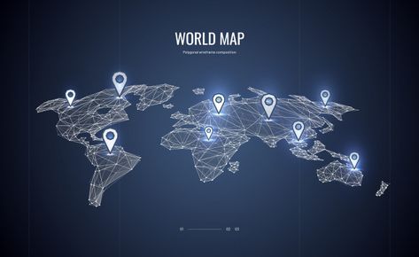 Global Map Design, World Map Graphic Design, World Map Design Graphics, Isometric World, World Map Graphic, Map Graphic Design, Technology City, Word Map, Global Map