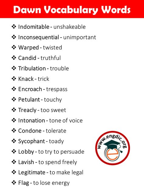 Dawn Vocabulary Words PDF! Here is a big list of ... Read more2000 Dawn Vocabulary Words PDF – CSS and FPSC The post 2000 Dawn Vocabulary Words PDF – CSS and FPSC appeared first on Engdic. Big Vocabulary Words, English Grammar Pdf, Business Writing Skills, New Vocabulary Words, Word Collage, English Word, Good Vocabulary Words, Business Writing, Good Vocabulary