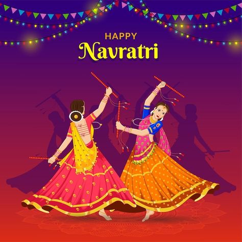 Navratri Animation, Dussehra Banner, Navratri Image Hd, Dandiya Night, Navratri Wallpaper, Navratri Puja, Happy Durga Puja, John Rambo, Navratri Wishes