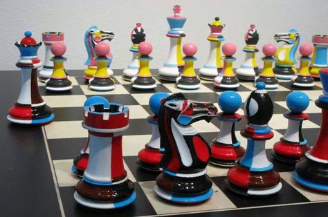 ♥♥ Chess Art, Red Shadow, Writing Room, Notting Hill London, Wooden Chess Pieces, London Logo, Backgammon Set, Chess Sets, Wooden Chess