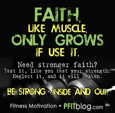 Build Your Faith Muscles, Whatever we put the work into is what will shine the brightest!!! Christian Fitness Motivation, Christian Athletes, Christian Fitness, Strong Faith, Strong Muscles, I Work Out, Be Strong, Fitness Quotes, Faith Quotes