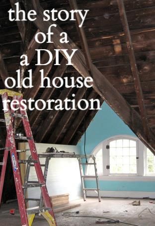 How we ended up buying a falling-down Victorian house & what it's like to do a DIY renovation with your husband. Old Victorian House, House Restoration, Victorian House, Diy Renovation, Flipping Houses, House Diy, Play Room, House Tour, Home Reno