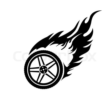 Car Wheel Tattoo, Logo Rebranding, Logo Moto, Cowboy Hat Tattoo, Mens Dreadlock Styles, Racing Women, Vintage Motorbike, Wheel Tattoo, Tire Shop