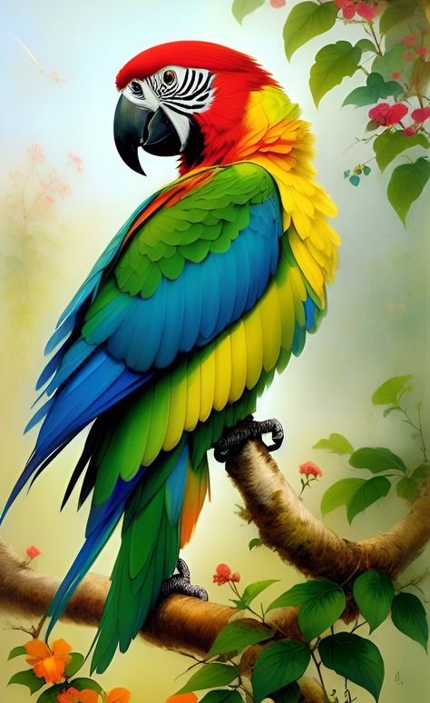 colorful parrot Wallpaper Dog Aesthetic, Animals And Pet Supplies, Dog Tattoo Ideas, Wallpaper Dog, Animal Jungle, Beautiful Bird, You Tube, Bird Photography, Parrot