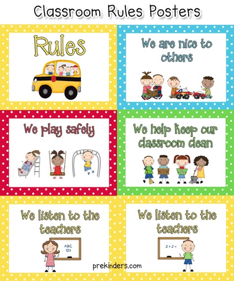 centers for pre kindergarten classrooms | ... used these 4 simple classroom rules for pre k for over 10 years they Preschool Classroom Rules, Preschool Rules, Classroom Management Preschool, Class Rules Poster, Classroom Rules Poster, Prek Classroom, Class Rules, School Rules, Preschool Class