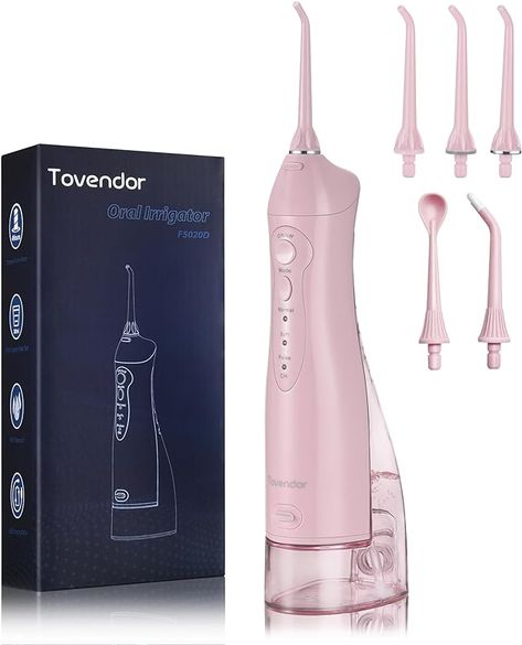 3 Modes, 3 Tips for Family Hygiene (300ML, Waterproof Waterflosser) (Pink) Tips For Teeth, Water Flosser, Recommended Books To Read, Teeth Care, Ankle Support, Oral Hygiene, Teeth Cleaning, Oral Health, Dental Care