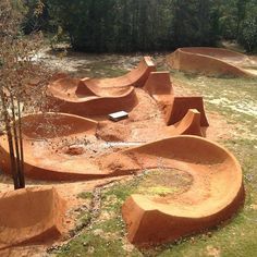 Mtb Jumps, Dirt Bicycle, James Darcy, Bike Pump Track, Dirt Bike Track, Jump Park, Trail Building, Skatepark Design, Motocross Tracks