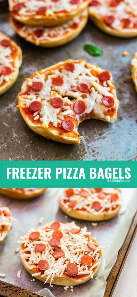 Diy Freezer Pizza, Freezer Pizza, Freeze Meals, Keto Pizza Sauce, Freezer Ideas, Freezer Lunches, Freezer Prep, Big Freeze, Low Carb Bagels