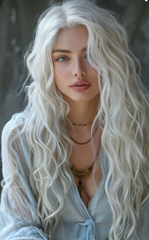 Wavy High Ponytail, Waves On Long Hair, Romantic Ponytail, Heatless Beach Waves, Barbie Blonde Hair, Soft Beach Waves, Blonde Beach Waves, Blonde Hair Characters, Long White Hair