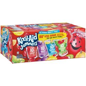 Kool Aid Jammers, Kiwi Drink, Kool Aid Flavors, Kids Drink, Juice Flavors, Juice Box, Kid Drinks, Strawberry Kiwi, Tropical Punch