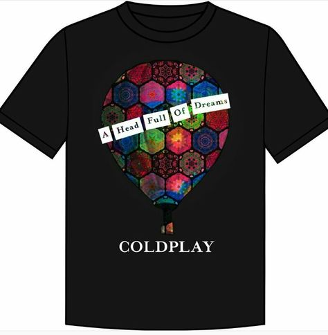 Coldplay T-shirt Coldplay Show, Coldplay T Shirt, Coldplay Concert, Fangirl Problems, Viva La Vida, Chris Martin, Band Music, In My Head, Coldplay