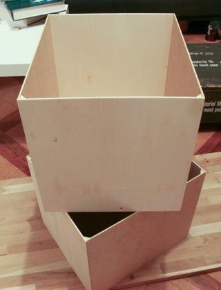 Kallax Boxes, Ikea Kallax Storage, Ikea Kallax Boxes, Kallax Box, Kallax Storage, Box Hacks, Hacks Ikea, Kallax Shelf, Plywood Boxes