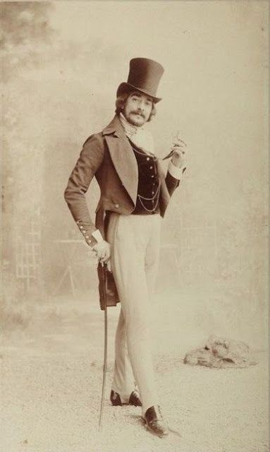 Victorian Gentlemen and Fashion- Vintage photos show Victorian Men with Stove Pipe Hats Top Hat And Tails, Victorian Men, Victorian Gentleman, Victorian Man, Look Retro, Vintage Mens Fashion, Dapper Men, Retro Mode, Old Fashion