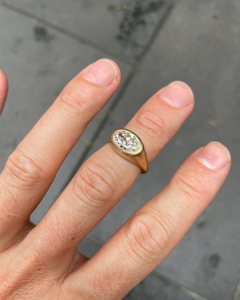 All Posts • Instagram Oval East West Engagement Ring, Diamond Pinky Ring, Forever Rings, Dream Engagement, March 19, Jewelry Lookbook, Dress Rings, Dream Ring, Fairytale Wedding