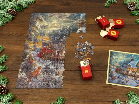 Waldorf Advent, Advent Diy, December 24th, December 1, Puzzle Pieces, Jigsaw Puzzle, Jigsaw Puzzles, Advent Calendar, Advent