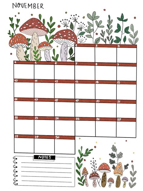 November Calender Drawing, November Calendar Ideas Drawing, November Bujo Calendar, November White Board Ideas Calendar, Bullet Journal November Calendar, Calendar Ideas November, November Aesthetic Calendar, November Bullet Journal Calendar, Bullet Journal Ideas November