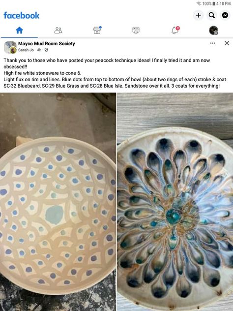 Mayco Glaze, Glaze Techniques, Glaze Layering, Tree Decorations Ideas, Pottery Lessons, Glaze Combinations, Glaze Combos, Glaze Ideas, Pottery Glaze