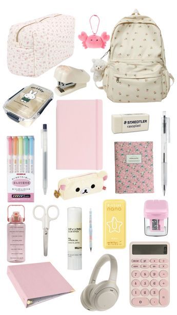 Back to school! Clean Girl Morning Routine, Mochila Aesthetic, Aesthetic Healthy Lifestyle, Morning Routine Aesthetic, Aesthetic Morning Routine, Glow Up Checklist, Aesthetic Routine, Routine School, School Backpack Essentials