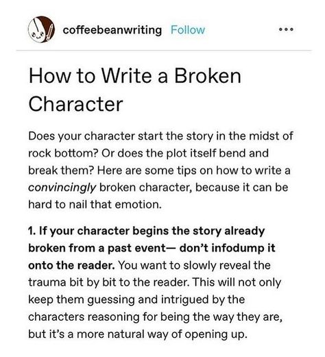 WRITERTHREADS on Instagram: “From @coffeebeanwriting … good points made here! • • • • • • • • • • #writingprompts #writing #prompts #write #story #storyprompt…” Plot Writing Prompts, Character Backstory Prompts, Zombie Writing Prompts, Story Prompts Ideas Creative Writing, Writing Plot Ideas Story Prompts, Story Prompts Dark, Character Writing Prompts, Torture Writing Prompts, Story Prompts Ideas