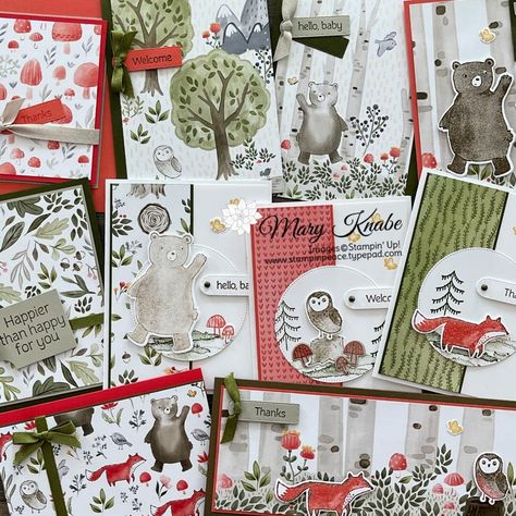 Happy Forest Friends, Mother Card, Fun Cards, Make 10, Bee Cards, Happy Cards, Woodland Friends, Memory Keeping, Happy Tree Friends