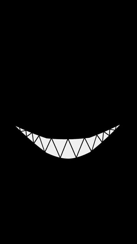 Wallpaper Scary, Sketch Mouth, Scary Smile, Anime Mouth Drawing, Beer Illustration, Typo Logo Design, Evil Smile, Hd Dark Wallpapers, Aesthetics Wallpaper